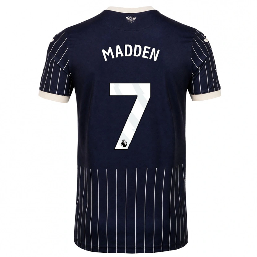Danxen Kid Coran Madden #7 Black White Away Jersey 2026/27 T-Shirt