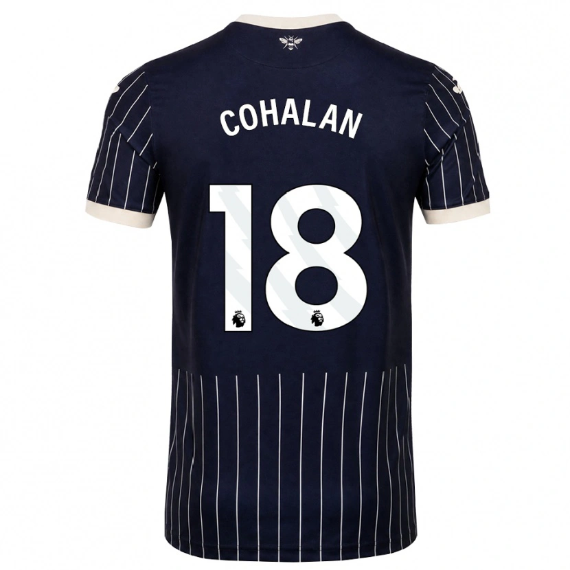 Danxen Kid Chris Cohalan #18 Black White Away Jersey 2026/27 T-Shirt