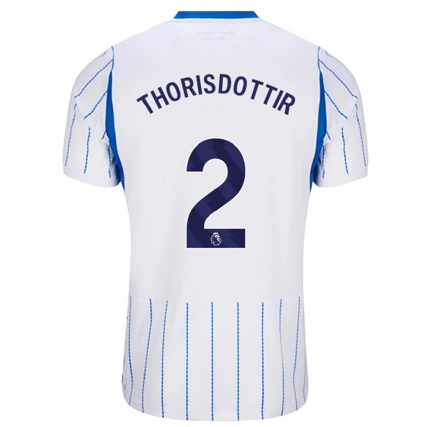 Danxen Kid Maria Thorisdottir #2 Dodger Blue White Away Jersey 2026/27 T-Shirt