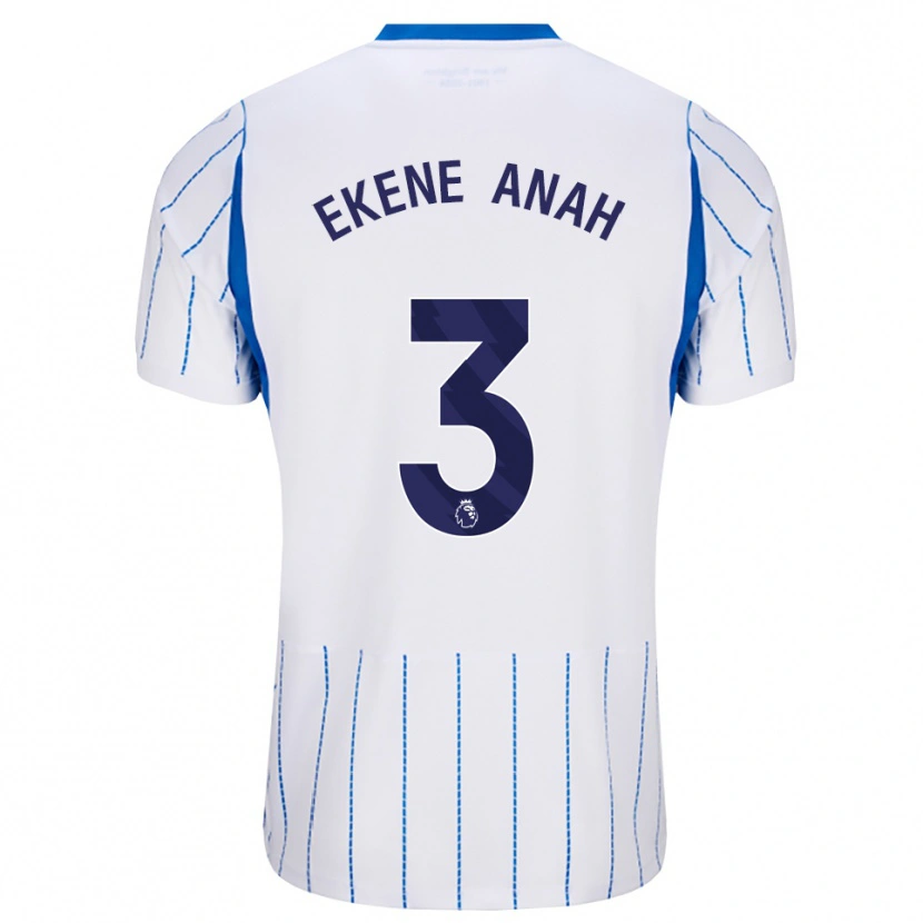 Danxen Kid Cristiano Ekene Anah #3 Dodger Blue White Away Jersey 2026/27 T-Shirt