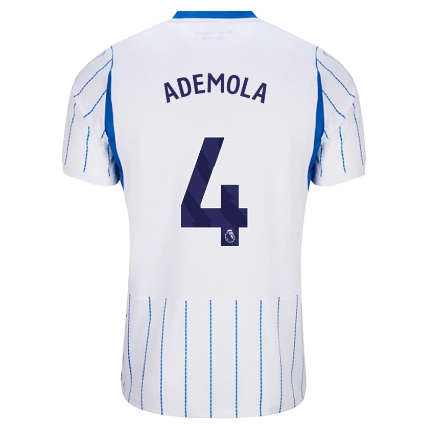 Danxen Kid Sebastian Ademola #4 Dodger Blue White Away Jersey 2026/27 T-Shirt