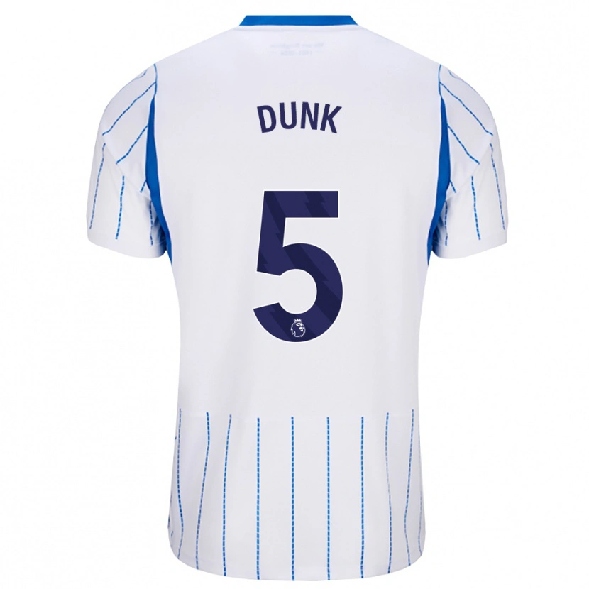 Danxen Kid Lewis Dunk #5 Dodger Blue White Away Jersey 2026/27 T-Shirt