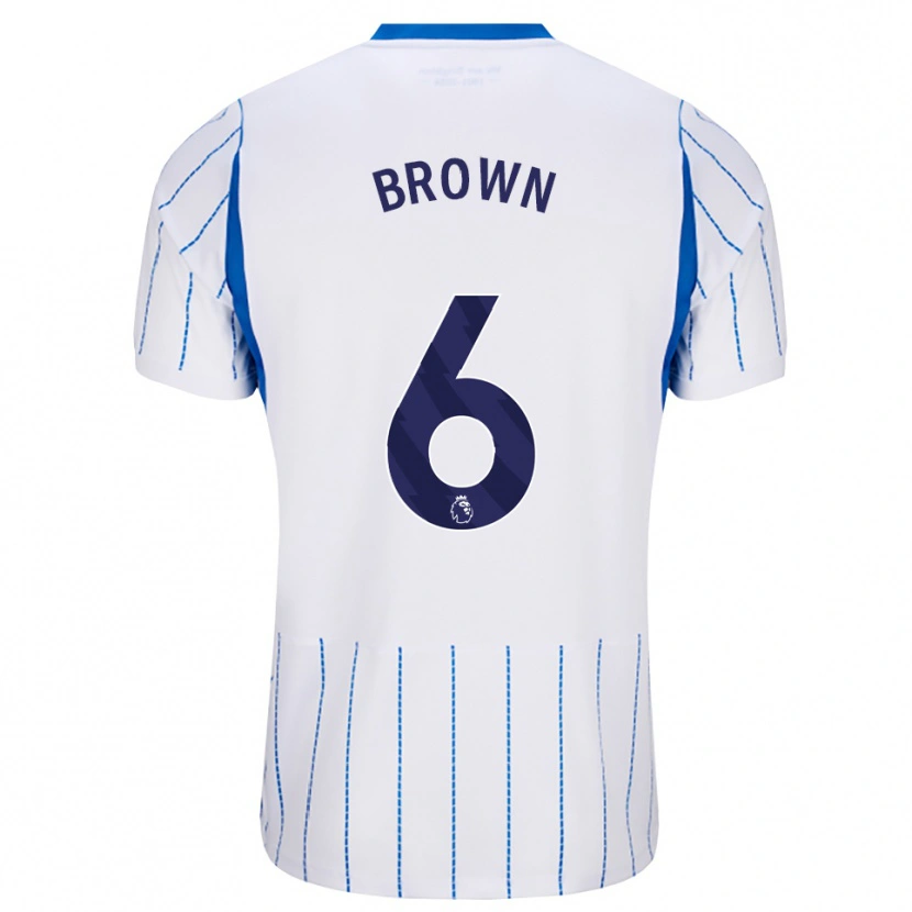 Danxen Kid Harrison Brown #6 Dodger Blue White Away Jersey 2026/27 T-Shirt