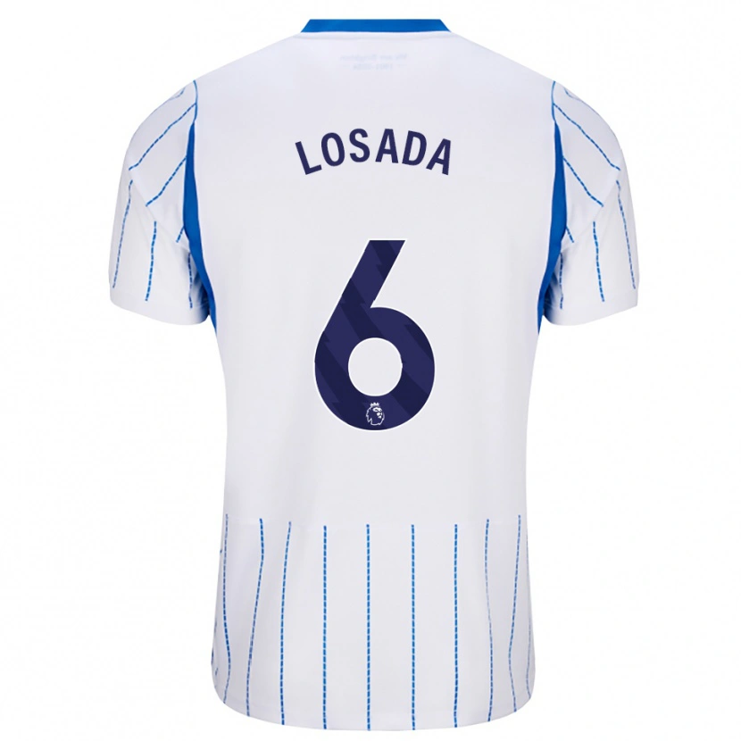 Danxen Kid Vicky Losada #6 Dodger Blue White Away Jersey 2026/27 T-Shirt