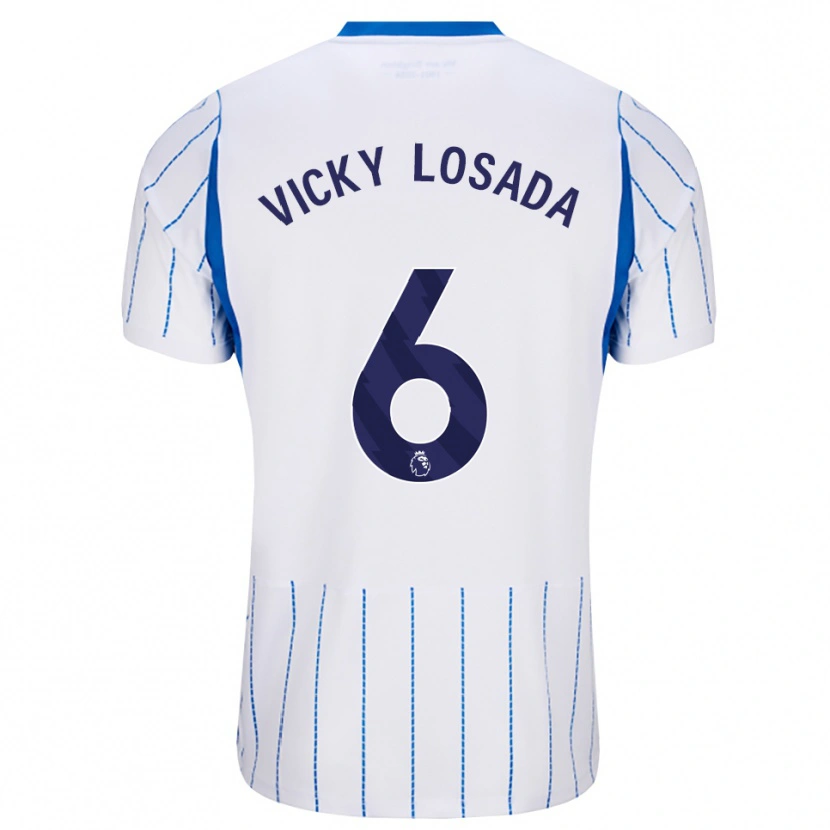 Danxen Kid María Victoria Losada Gómez #6 Dodger Blue White Away Jersey 2026/27 T-Shirt