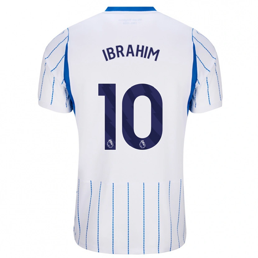 Danxen Kid Younes Ibrahim #10 Dodger Blue White Away Jersey 2026/27 T-Shirt