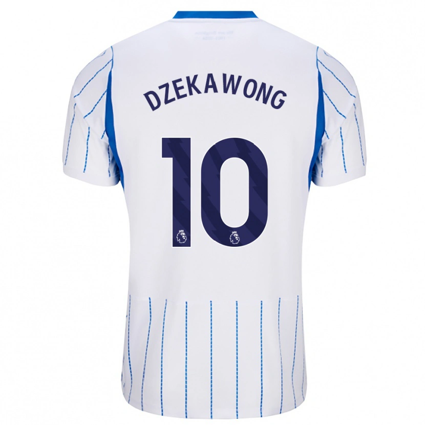Danxen Kid Finn Dzekawong #10 Dodger Blue White Away Jersey 2026/27 T-Shirt