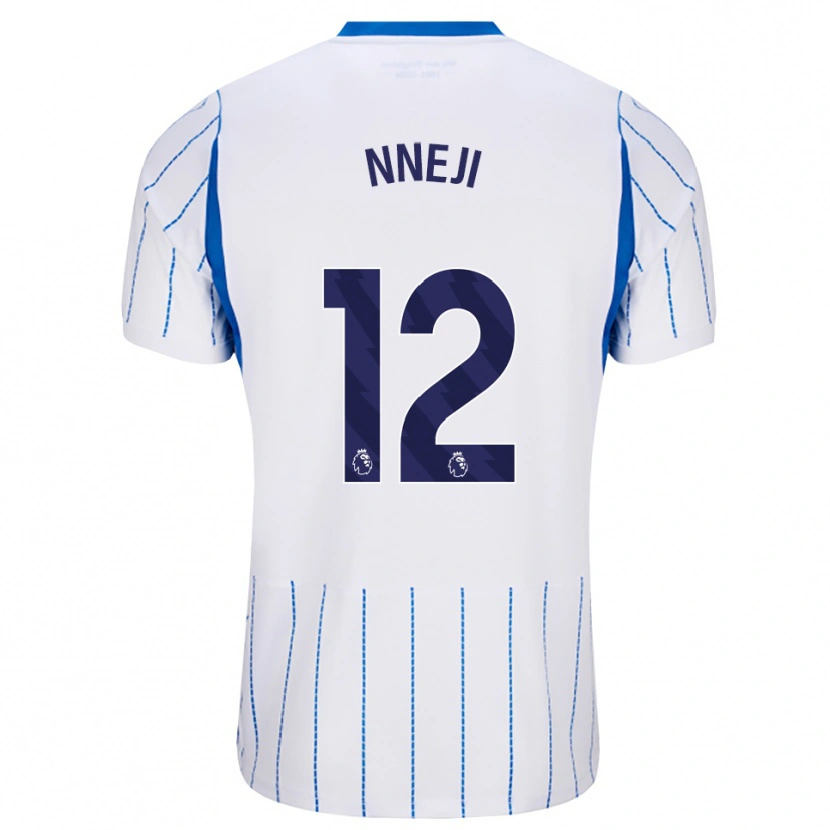 Danxen Kid Daniel Nneji #12 Dodger Blue White Away Jersey 2026/27 T-Shirt