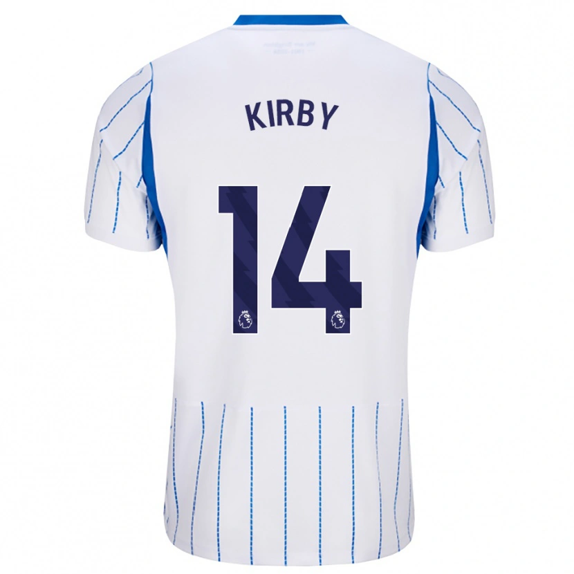 Danxen Kid Fran Kirby #14 Dodger Blue White Away Jersey 2026/27 T-Shirt