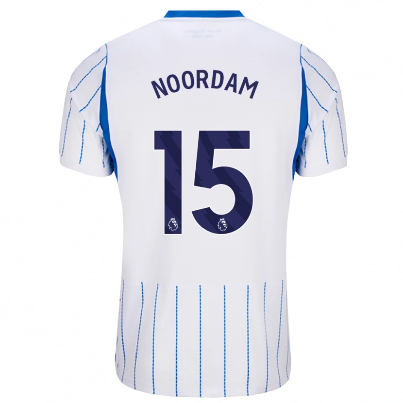 Danxen Kid Nadine Noordam #15 Dodger Blue White Away Jersey 2026/27 T-Shirt