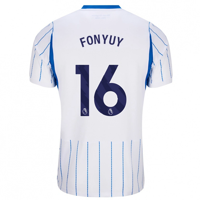 Danxen Kid Aedan Fonyuy #16 Dodger Blue White Away Jersey 2026/27 T-Shirt