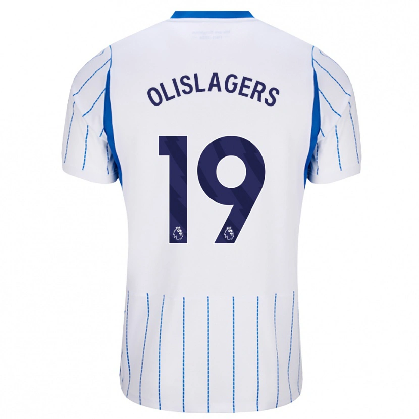 Danxen Kid Marisa Olislagers #19 Dodger Blue White Away Jersey 2026/27 T-Shirt