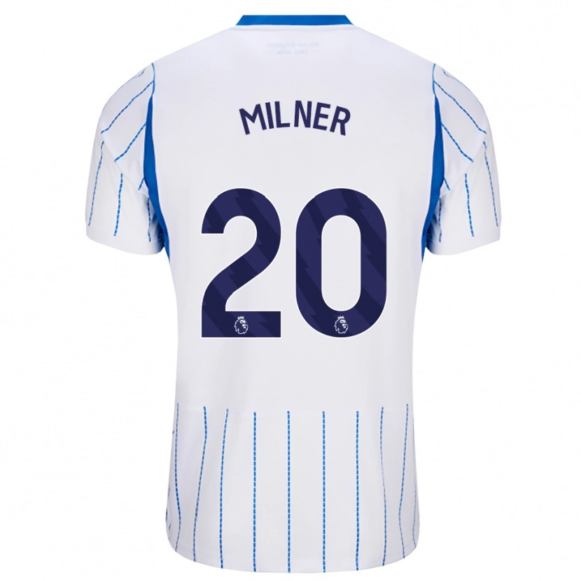 Danxen Kid James Milner #20 Dodger Blue White Away Jersey 2026/27 T-Shirt