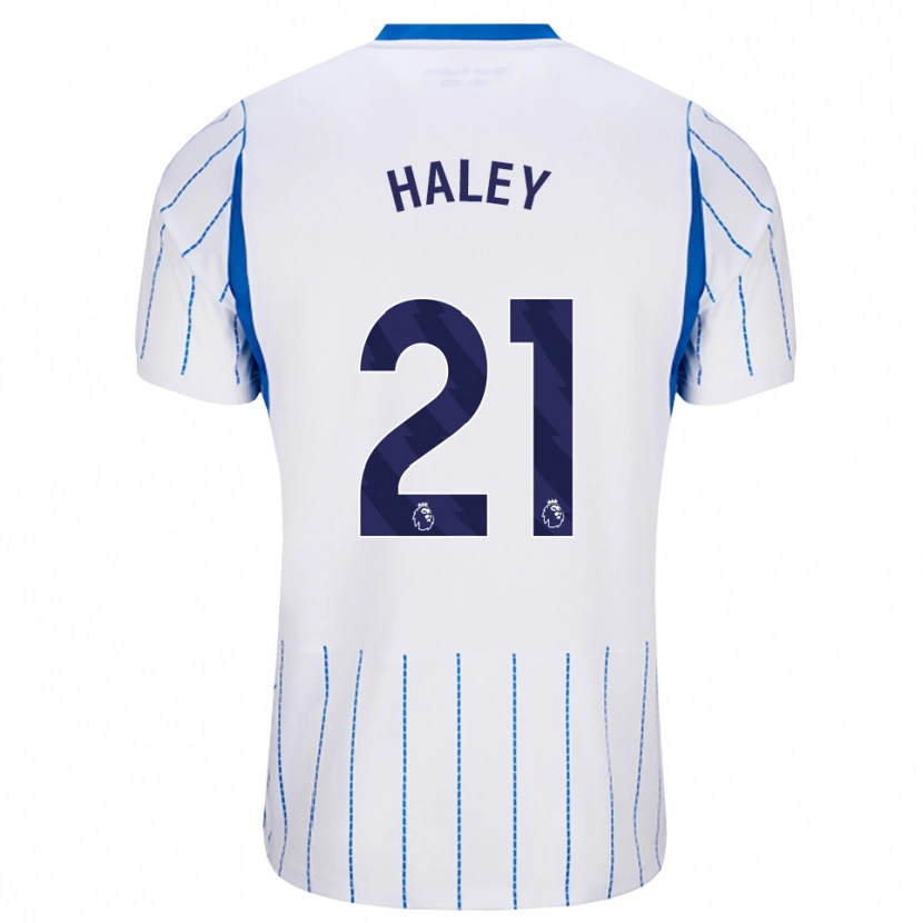 Danxen Kid Madison Haley #21 Dodger Blue White Away Jersey 2026/27 T-Shirt