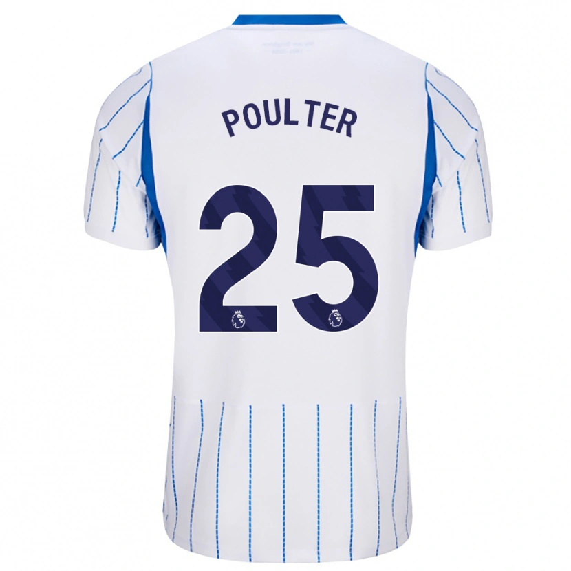 Danxen Kid Hannah Poulter #25 Dodger Blue White Away Jersey 2026/27 T-Shirt