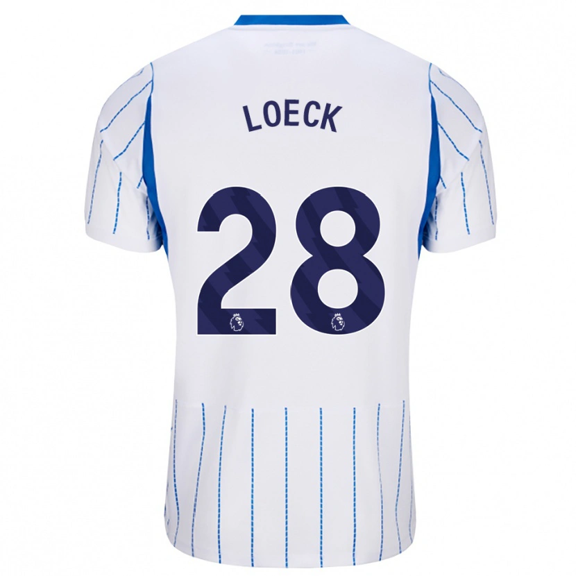 Danxen Kid Melina Loeck #28 Dodger Blue White Away Jersey 2026/27 T-Shirt