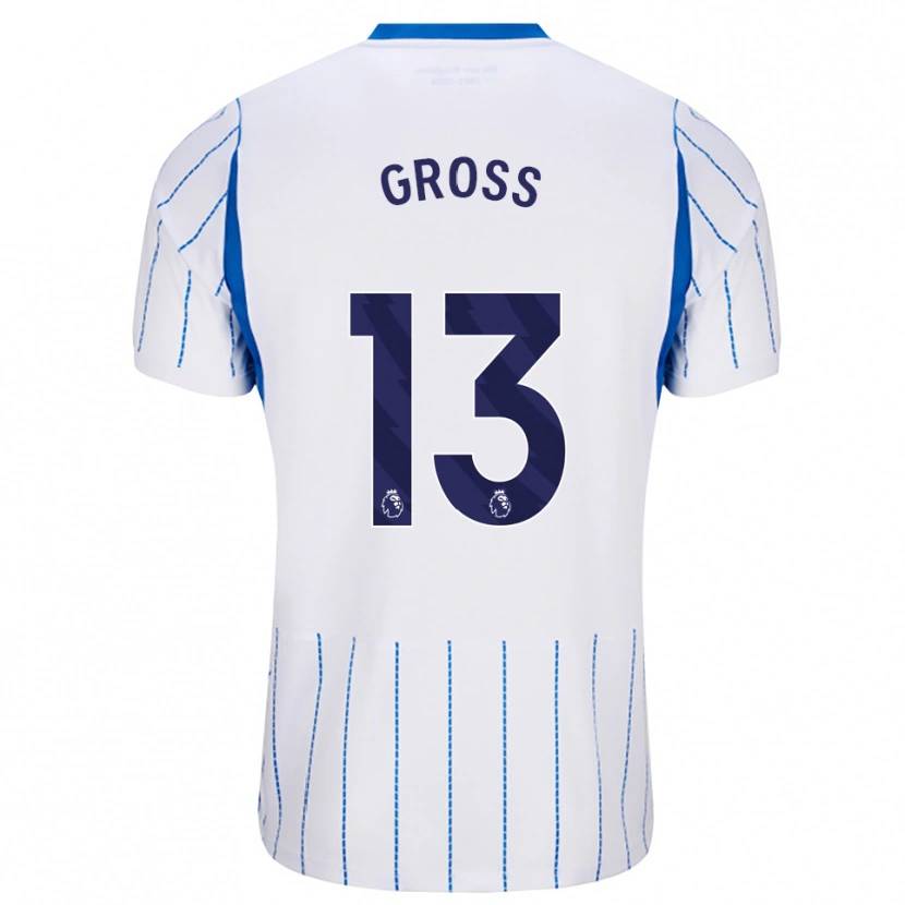 Danxen Kid Pascal Groß #13 Dodger Blue White Away Jersey 2026/27 T-Shirt