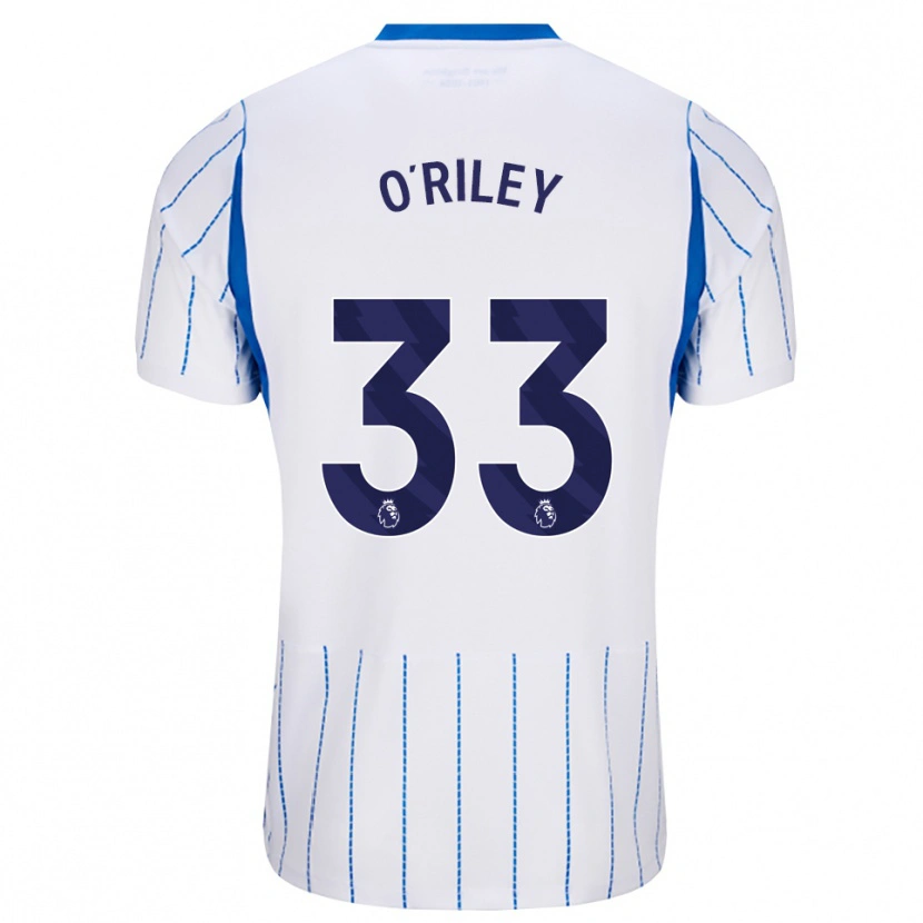 Danxen Kid Matt O'riley #33 Dodger Blue White Away Jersey 2026/27 T-Shirt