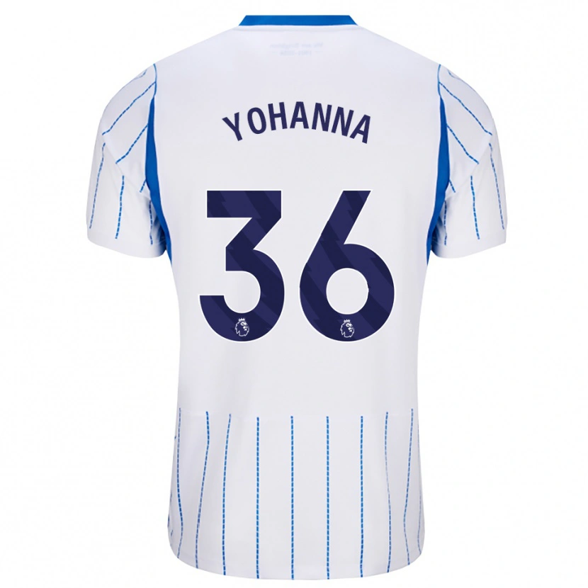 Danxen Kid Zadok Yohanna #36 Dodger Blue White Away Jersey 2026/27 T-Shirt