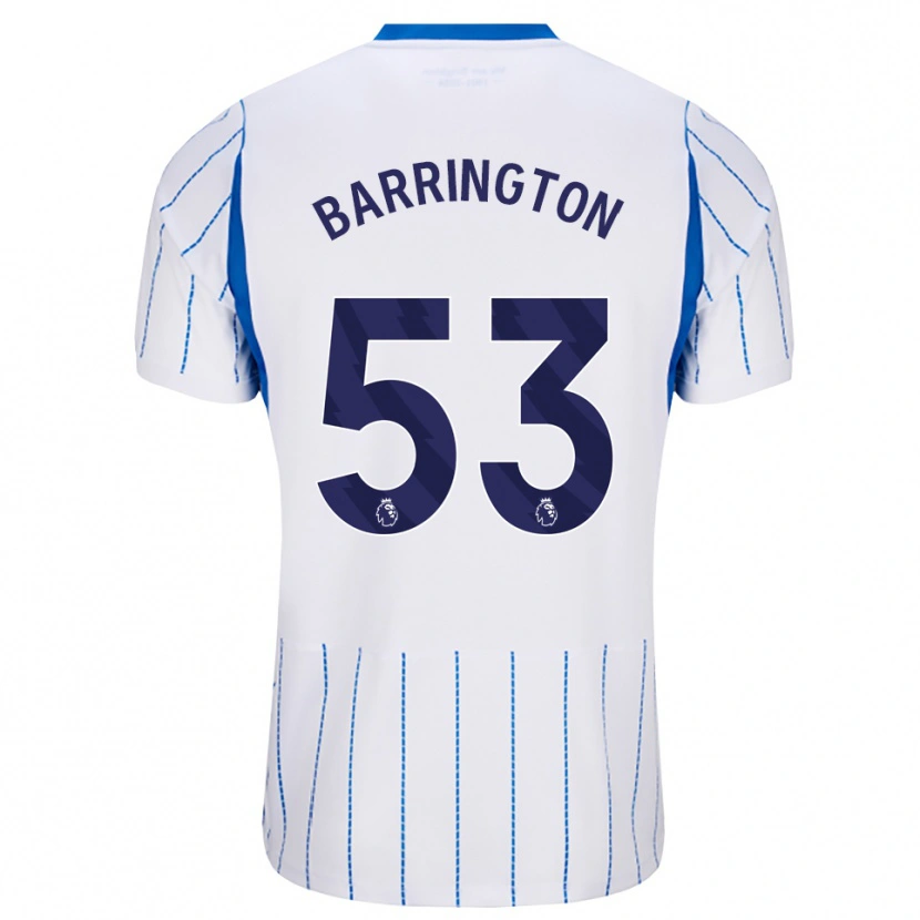 Danxen Kid Luca Barrington #53 Dodger Blue White Away Jersey 2026/27 T-Shirt