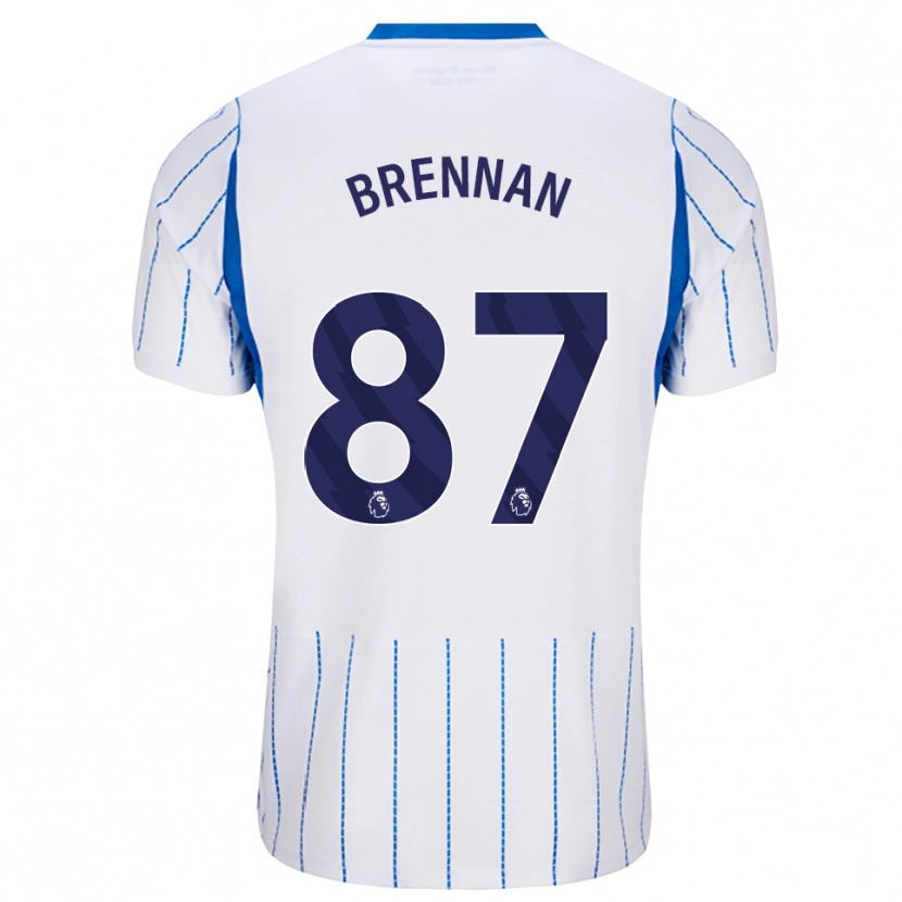 Danxen Kid Zach Brennan #87 Dodger Blue White Away Jersey 2026/27 T-Shirt