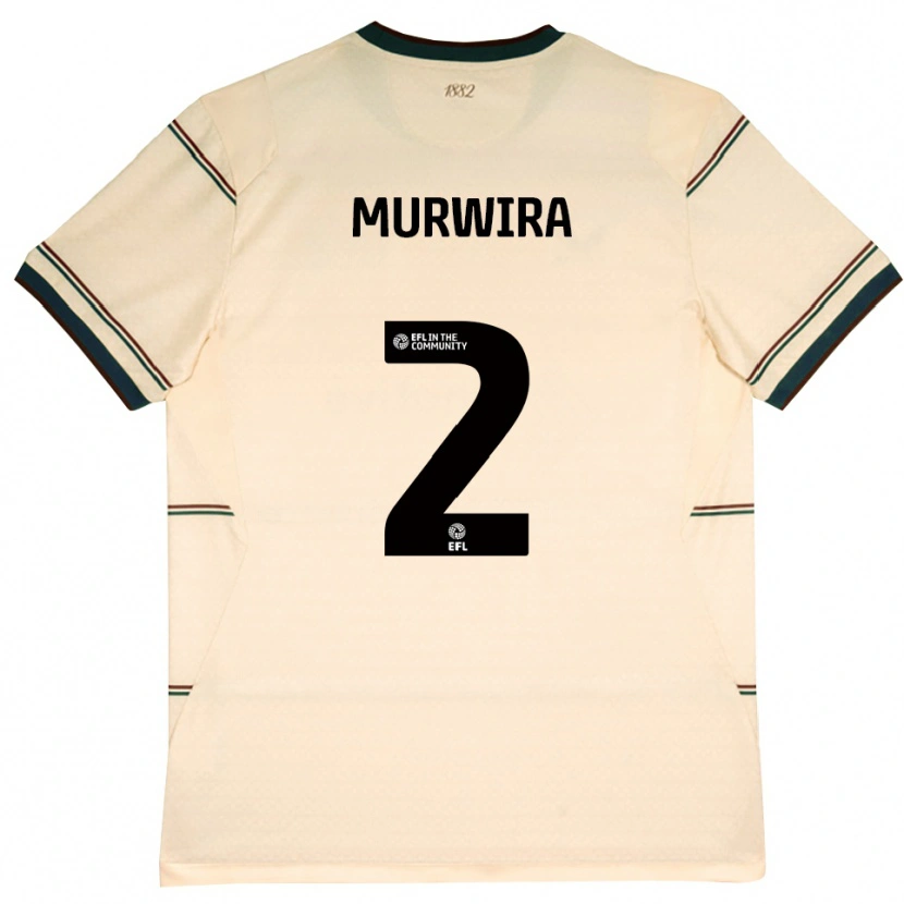 Danxen Kid Tadi Murwira #2 Beige Burgundy Away Jersey 2026/27 T-Shirt