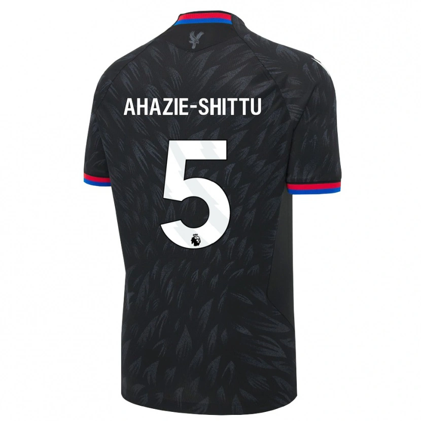 Danxen Kid Remi Ahazie-Shittu #5 Black Blue Red Away Jersey 2026/27 T-Shirt