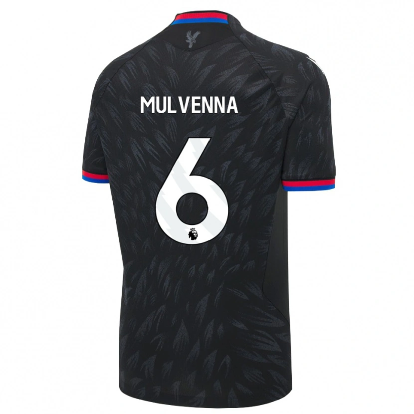 Danxen Kid Alfie Mulvenna #6 Black Blue Red Away Jersey 2026/27 T-Shirt