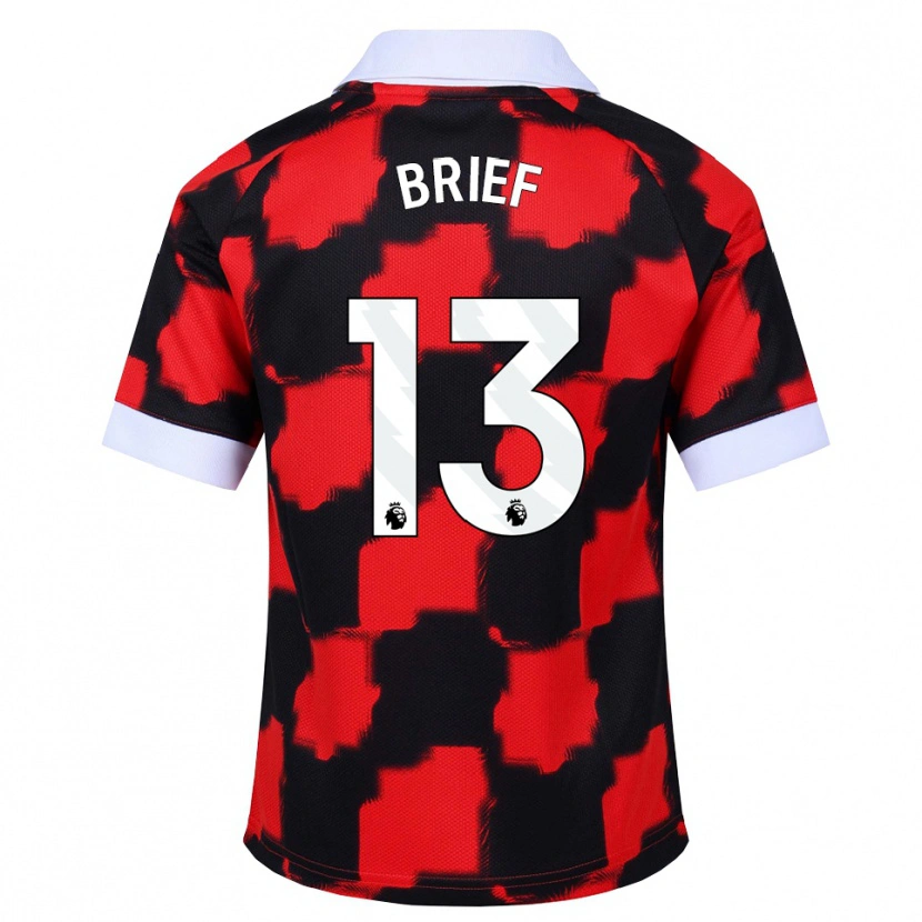 Danxen Kid Zack Brief #13 Red White Black Away Jersey 2026/27 T-Shirt