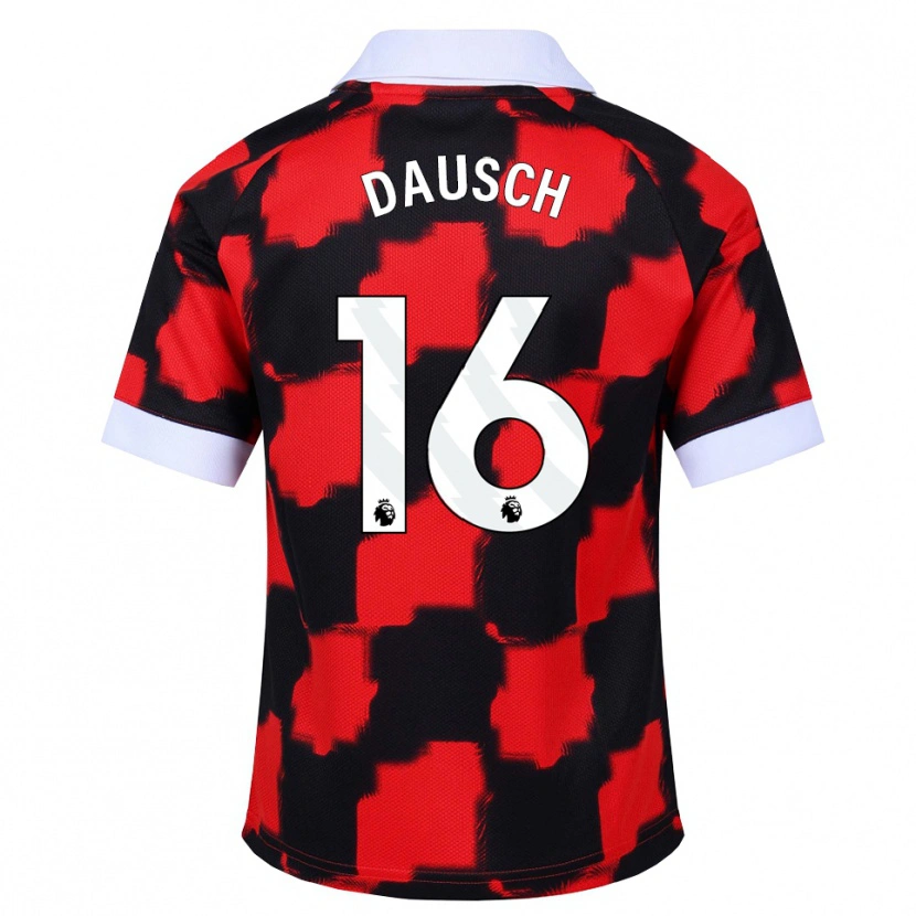 Danxen Kid Leo Dausch #16 Red White Black Away Jersey 2026/27 T-Shirt