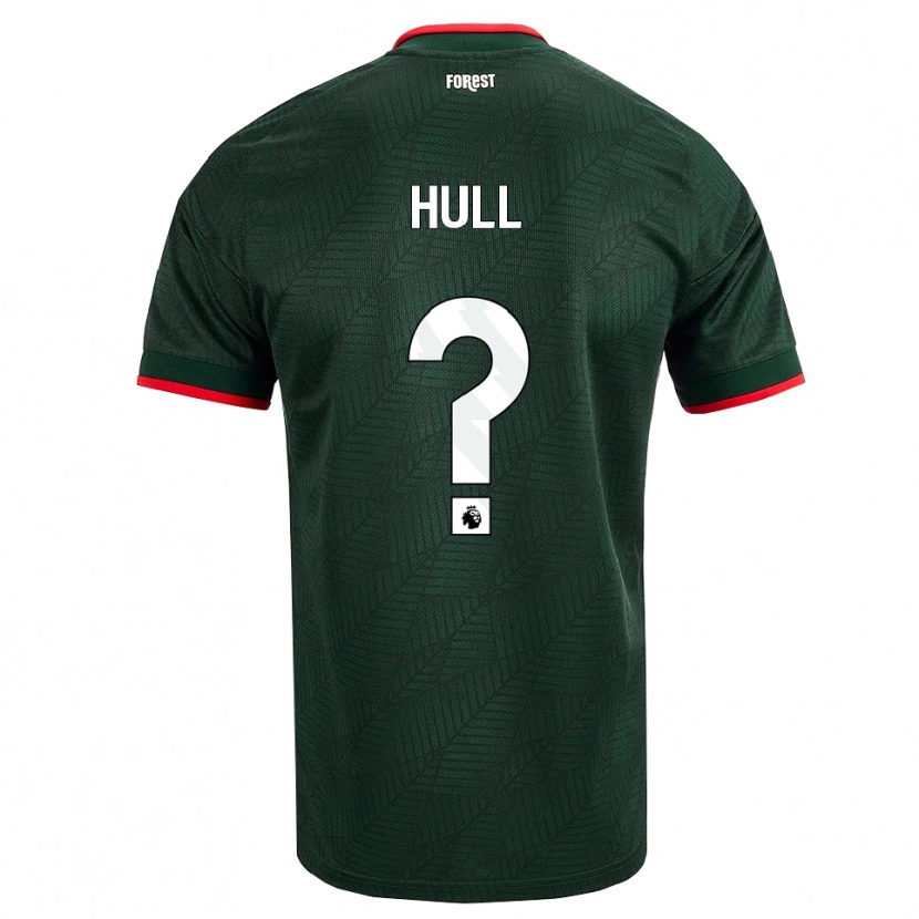 Danxen Kid Ethan Hull #0 Dark Green Red Away Jersey 2026/27 T-Shirt