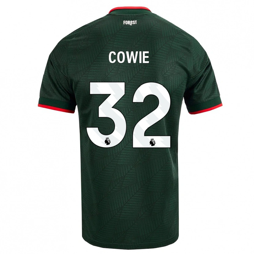 Danxen Kid Abi Cowie #32 Dark Green Red Away Jersey 2026/27 T-Shirt