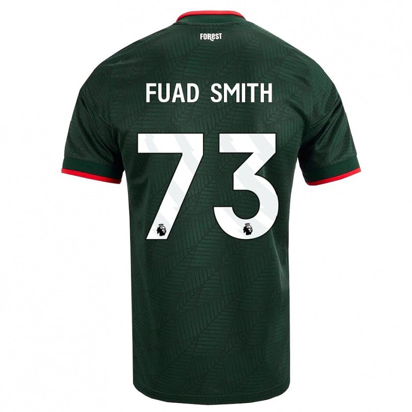Danxen Kid Fuad Smith #73 Dark Green Red Away Jersey 2026/27 T-Shirt