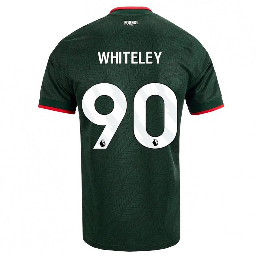 Danxen Kid Jonathan Whiteley #90 Dark Green Red Away Jersey 2026/27 T-Shirt