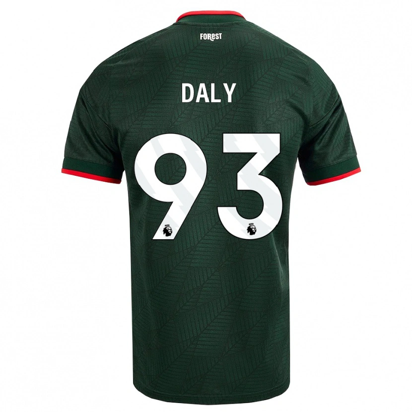 Danxen Kid Cormac Daly #93 Dark Green Red Away Jersey 2026/27 T-Shirt