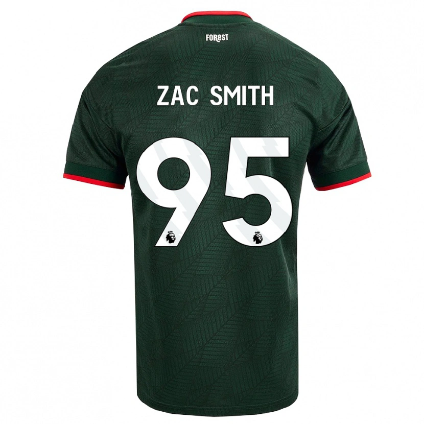 Danxen Kid Zac Smith #95 Dark Green Red Away Jersey 2026/27 T-Shirt