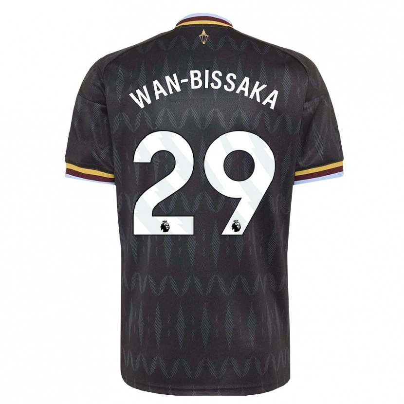 Danxen Kid Aaron Wan-Bissaka #29 Cornflower Blue Black Yellow Away Jersey 2026/27 T-Shirt