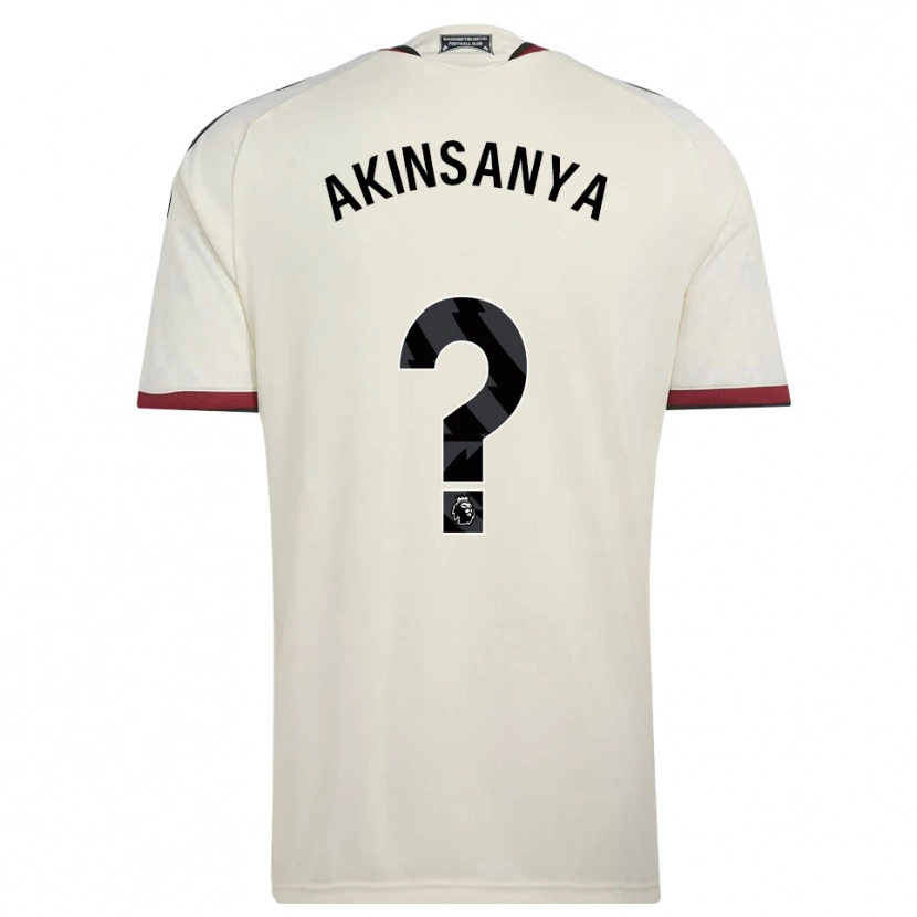 Danxen Kid Joseph Akinsanya #0 Beige Black Red Third Jersey 2026/27 T-Shirt