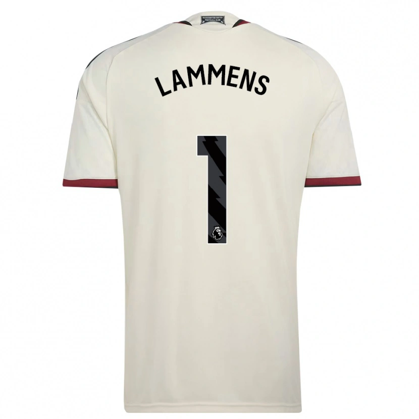 Danxen Kid Senne Lammens #1 Beige Black Red Third Jersey 2026/27 T-Shirt