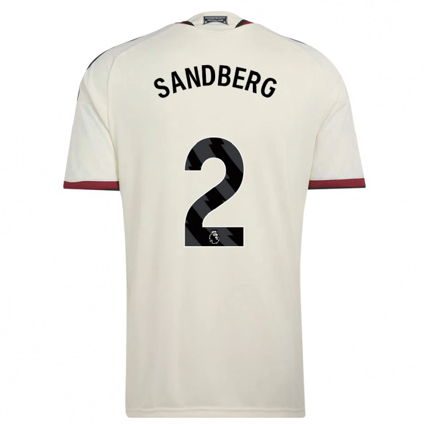 Danxen Kid Anna Sandberg #2 Beige Black Red Third Jersey 2026/27 T-Shirt