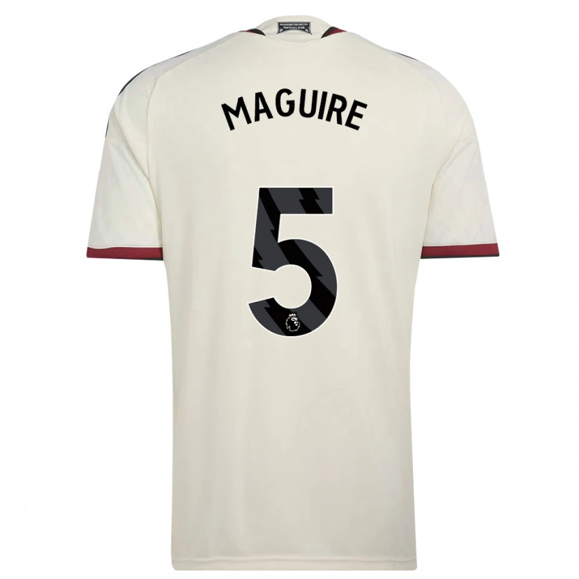Danxen Kid Harry Maguire #5 Beige Black Red Third Jersey 2026/27 T-Shirt