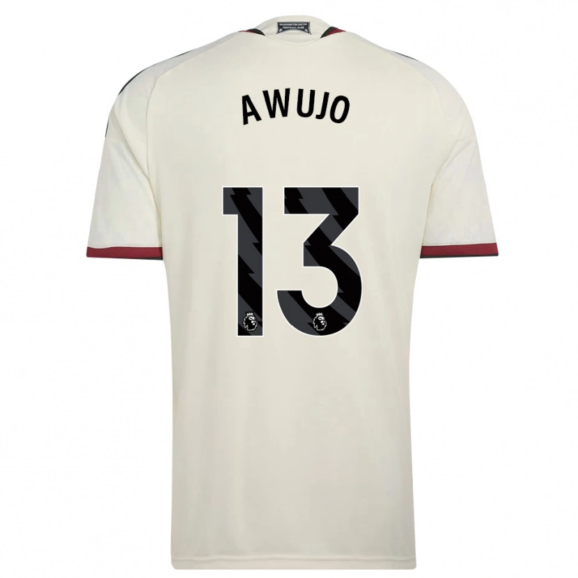 Danxen Kid Simi Awujo #13 Beige Black Red Third Jersey 2026/27 T-Shirt