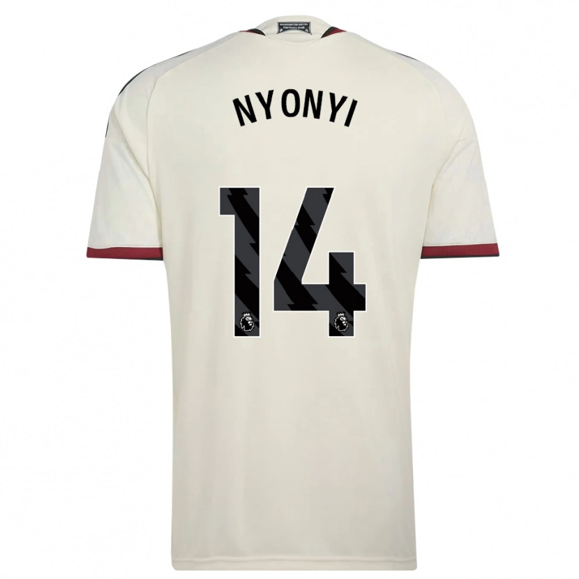 Danxen Kid Brian Nyonyi #14 Beige Black Red Third Jersey 2026/27 T-Shirt