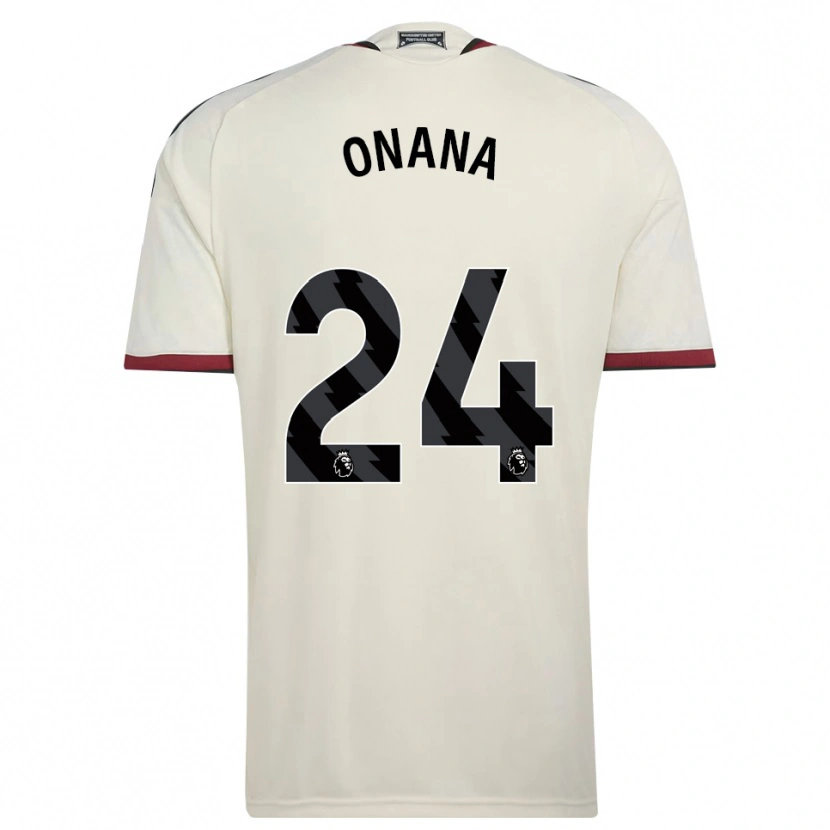 Danxen Kid Andre Onana #24 Beige Black Red Third Jersey 2026/27 T-Shirt