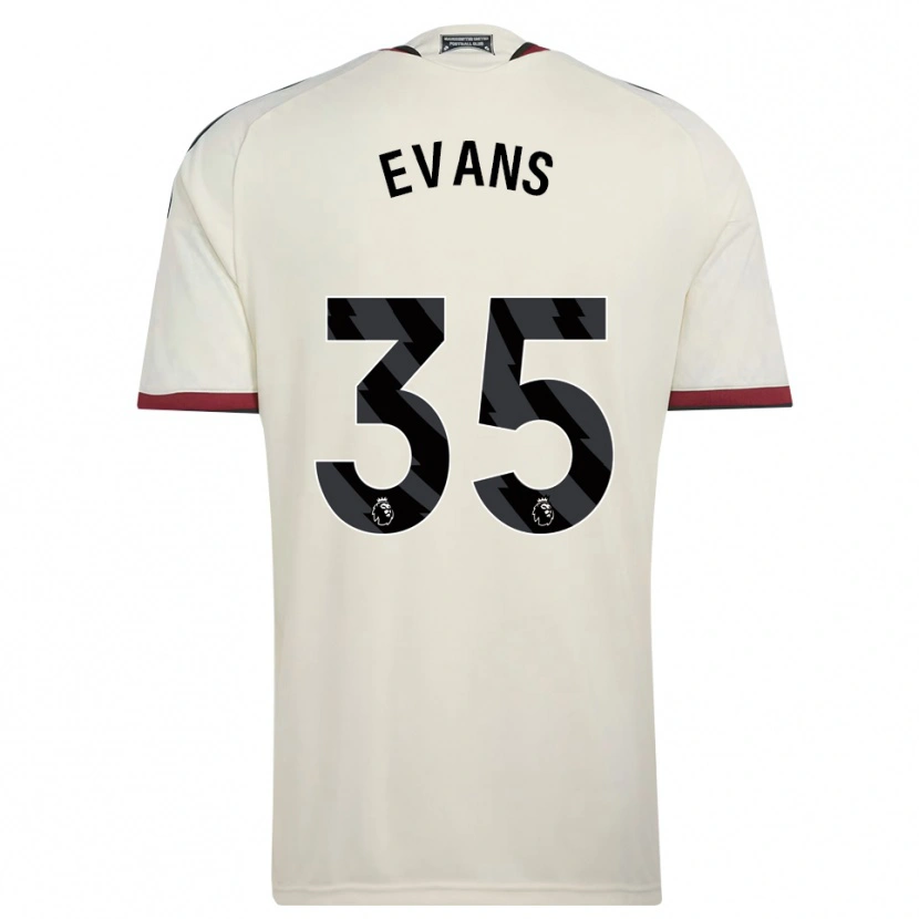 Danxen Kid Jonny Evans #35 Beige Black Red Third Jersey 2026/27 T-Shirt