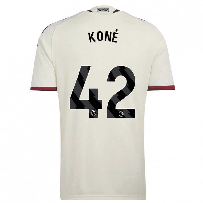 Danxen Kid Sékou Koné #42 Beige Black Red Third Jersey 2026/27 T-Shirt