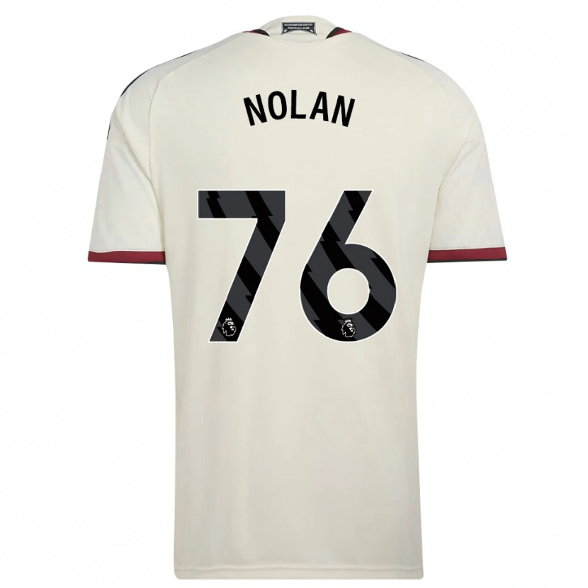 Danxen Kid James Nolan #76 Beige Black Red Third Jersey 2026/27 T-Shirt