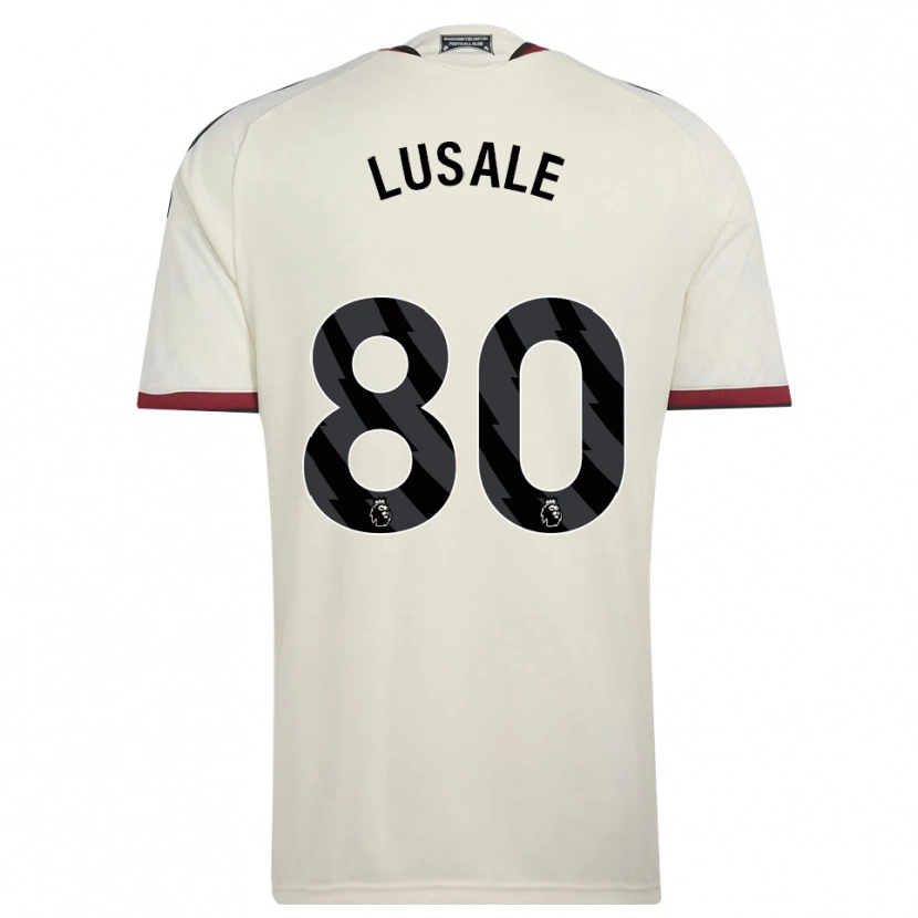 Danxen Kid Samuel Lusale #80 Beige Black Red Third Jersey 2026/27 T-Shirt