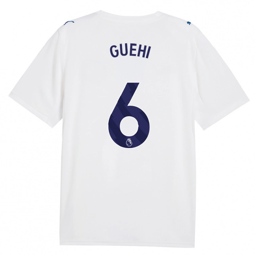 Danxen Kid Marc Guéhi #6 Navy White Third Jersey 2026/27 T-Shirt