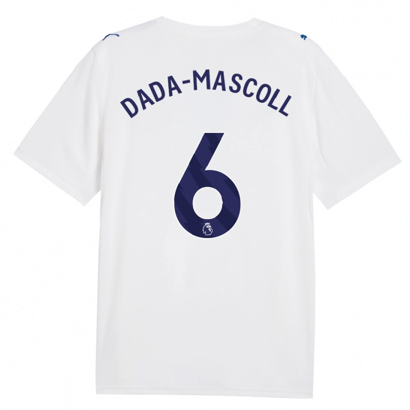 Danxen Kid Isaiah Dada-Mascoll #6 Navy White Third Jersey 2026/27 T-Shirt